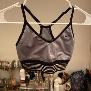 Nike Gray Sports Bra